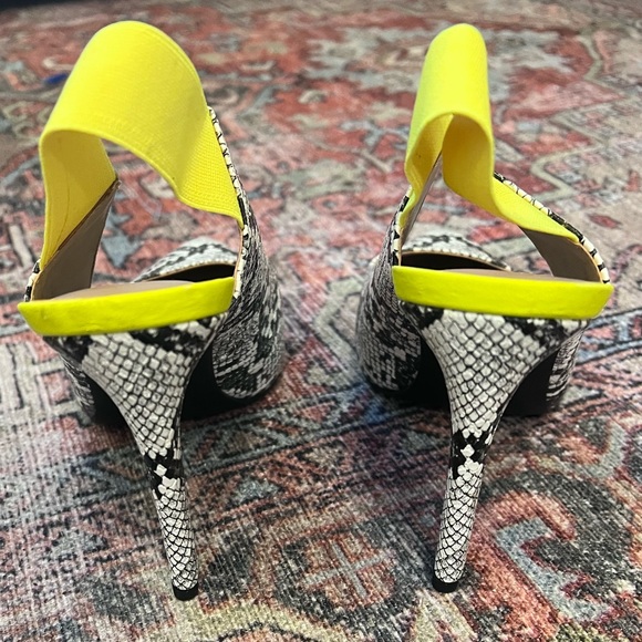 Mix No. 6 Python Heels - Picture 4 of 4